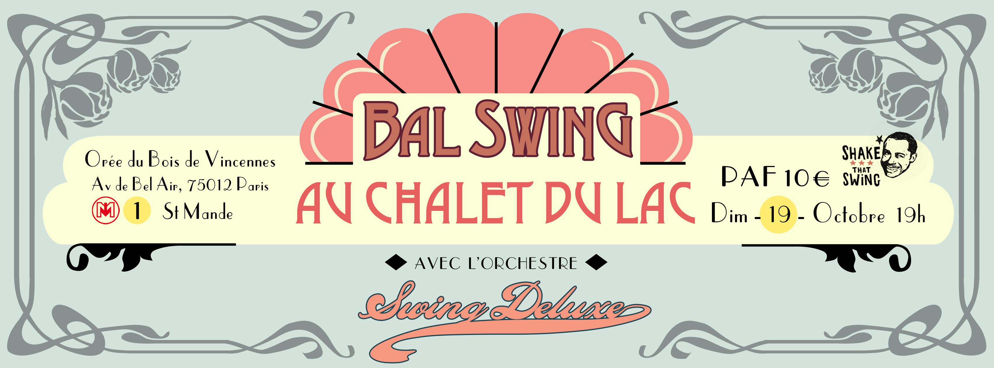 Bal Swing au Chalet du Lac - Paris