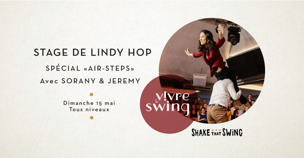 Stage de Air Steps en Lindy Hop – 15 mai
