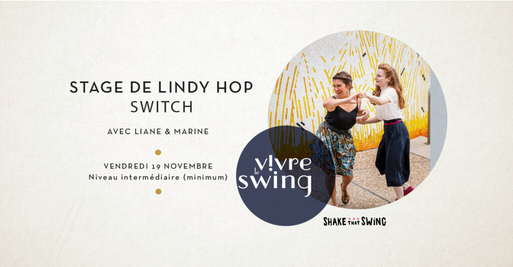 stage lindy hop switch paris