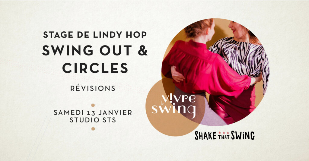 Stage de Lindy Hop - Swing Out & Circle - 13 janvier