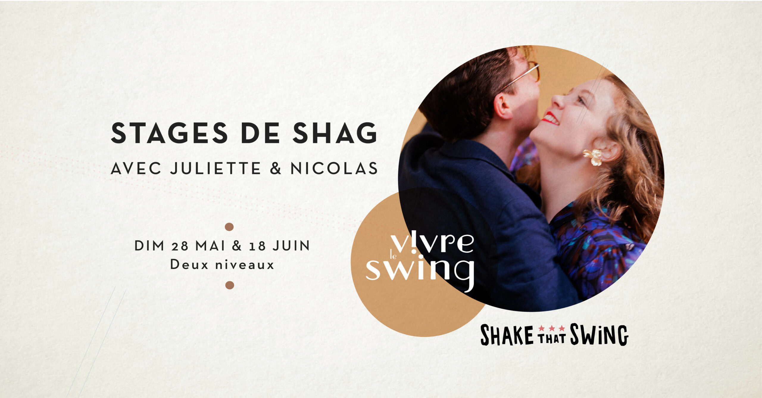 Stages de shag mai juin 23