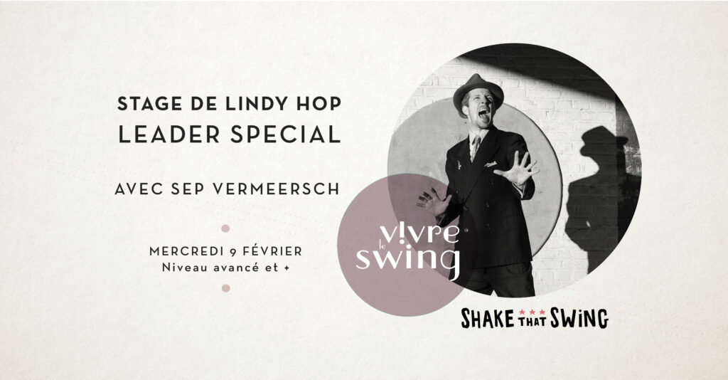 Stage de Lindy Hop pour Leader – 9 février