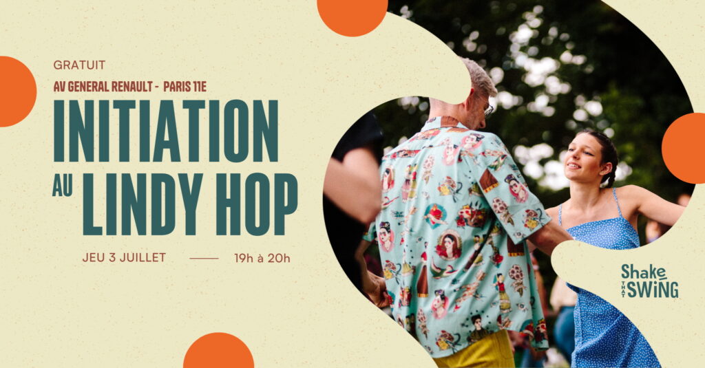 Initiation gratuite au Lindy Hop - 3 juillet