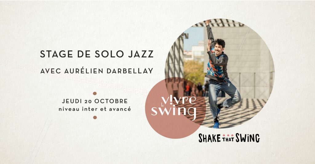 Stage de solo jazz avec Aurélien Darbellay - 20 octobre