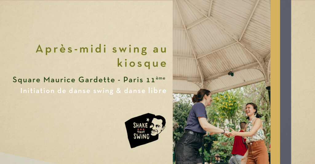 Après-midi Swing au kiosque  - Paris 11e - 22 juillet