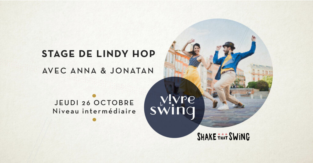 Stage de lindy hop avec Anna & Jonatan - 26 octobre