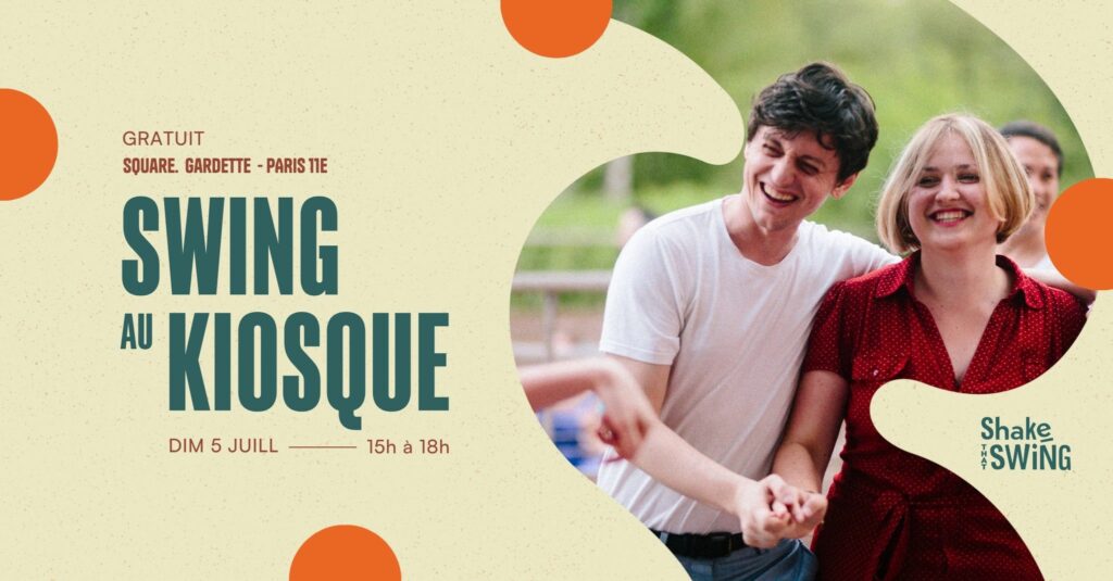 Après-midi Swing au kiosque - Paris 11e - 5 juillet 2026