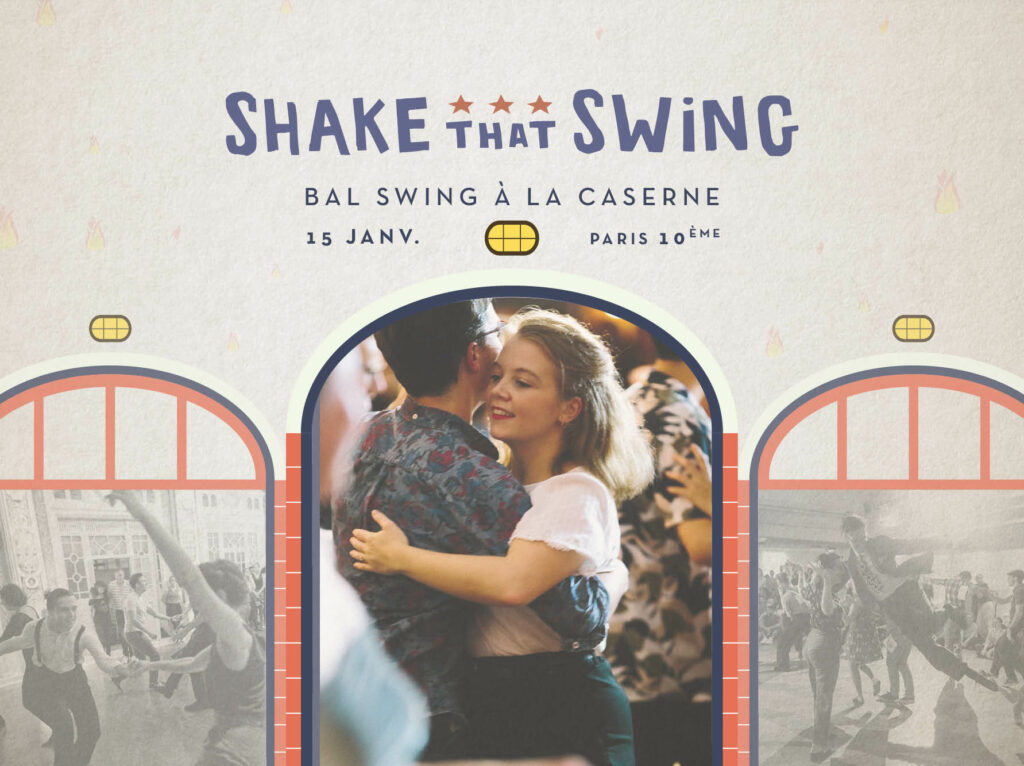 Bal Swing à La Caserne Paris 10e - 15 janvier