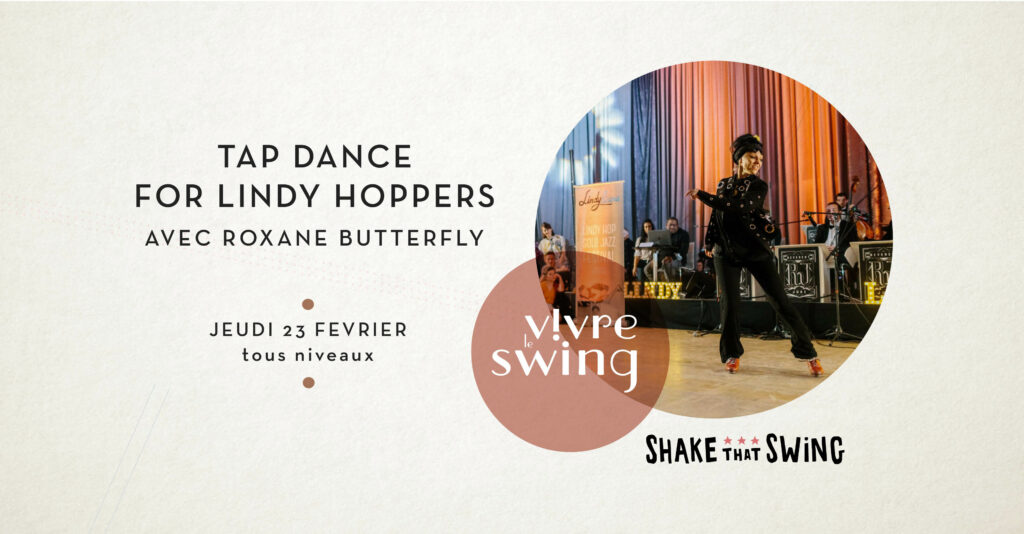 Stage de Tap Dance pour lindy hoppers - 23 février