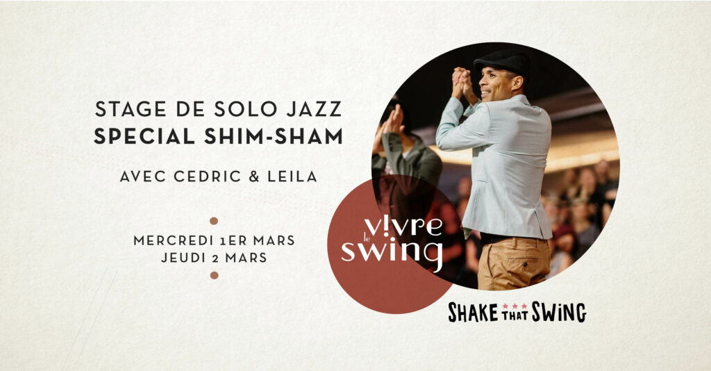 Stages de solo jazz spécial Shim Sham - 1er & 2 mars