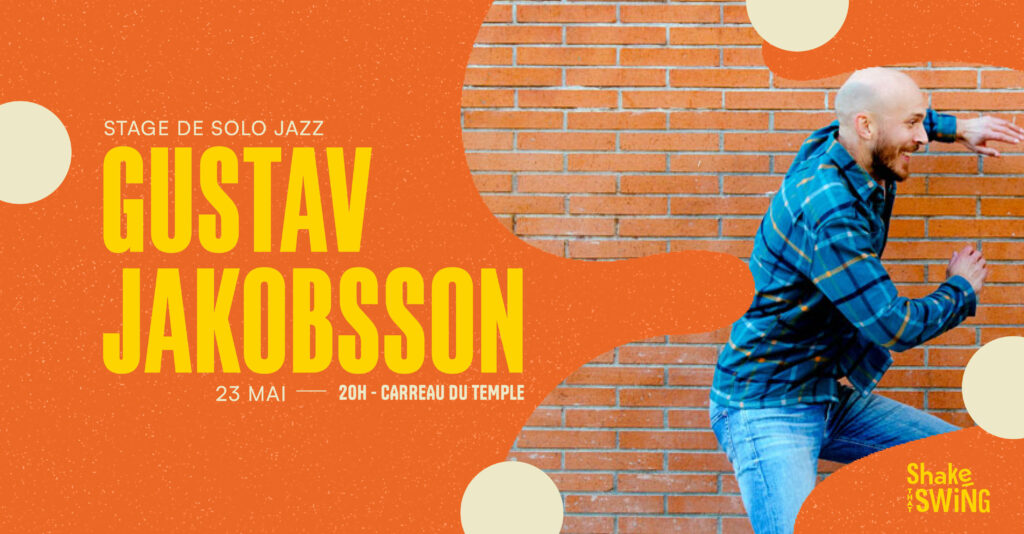 Stage de solo jazz avec Gustav Jakobsson - 23 mai