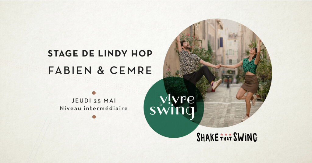 Stage de lindy hop avec Fabien & Cemre - 25 mai