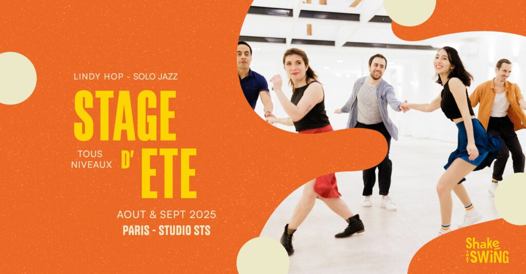 Stage d'été SWING - Lindy Hop & Solo Jazz