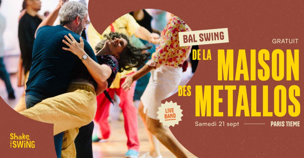 Bal Swing à la Maison des Métallos - 21 septembre 2024
