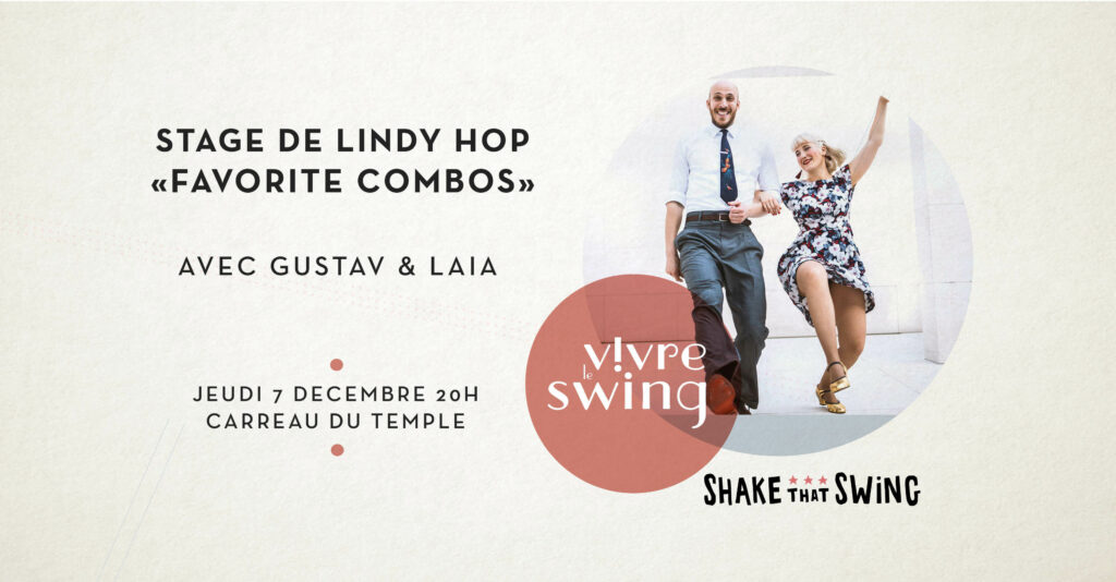 Stage de Lindy Hop avec Gus et Laia - 7 décembre 2023