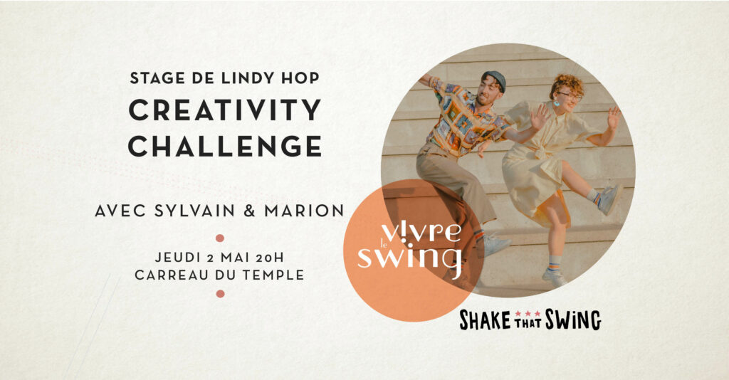 Stage de Lindy Hop avec Marion & Sylvain - 2 mai 2024