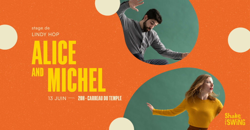 Stage de Lindy Hop avec Alice et Michel - 13 juin 2024
