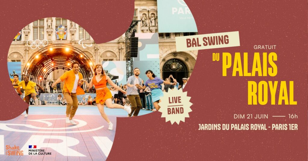 Le Bal Swing du Palais Royal - 21 Juin 2026