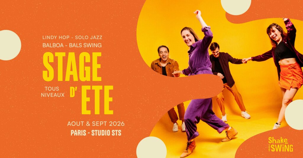 Stage d'été SWING - Lindy Hop & Solo Jazz
